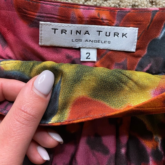 Flowy Silk Skirt - Picture 2 of 3